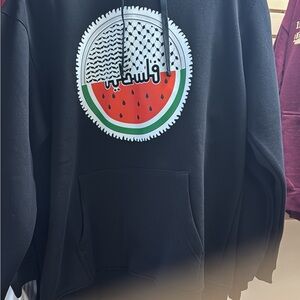 Black Graphic Women's Sweater